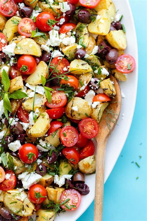 authentic greek potato salad